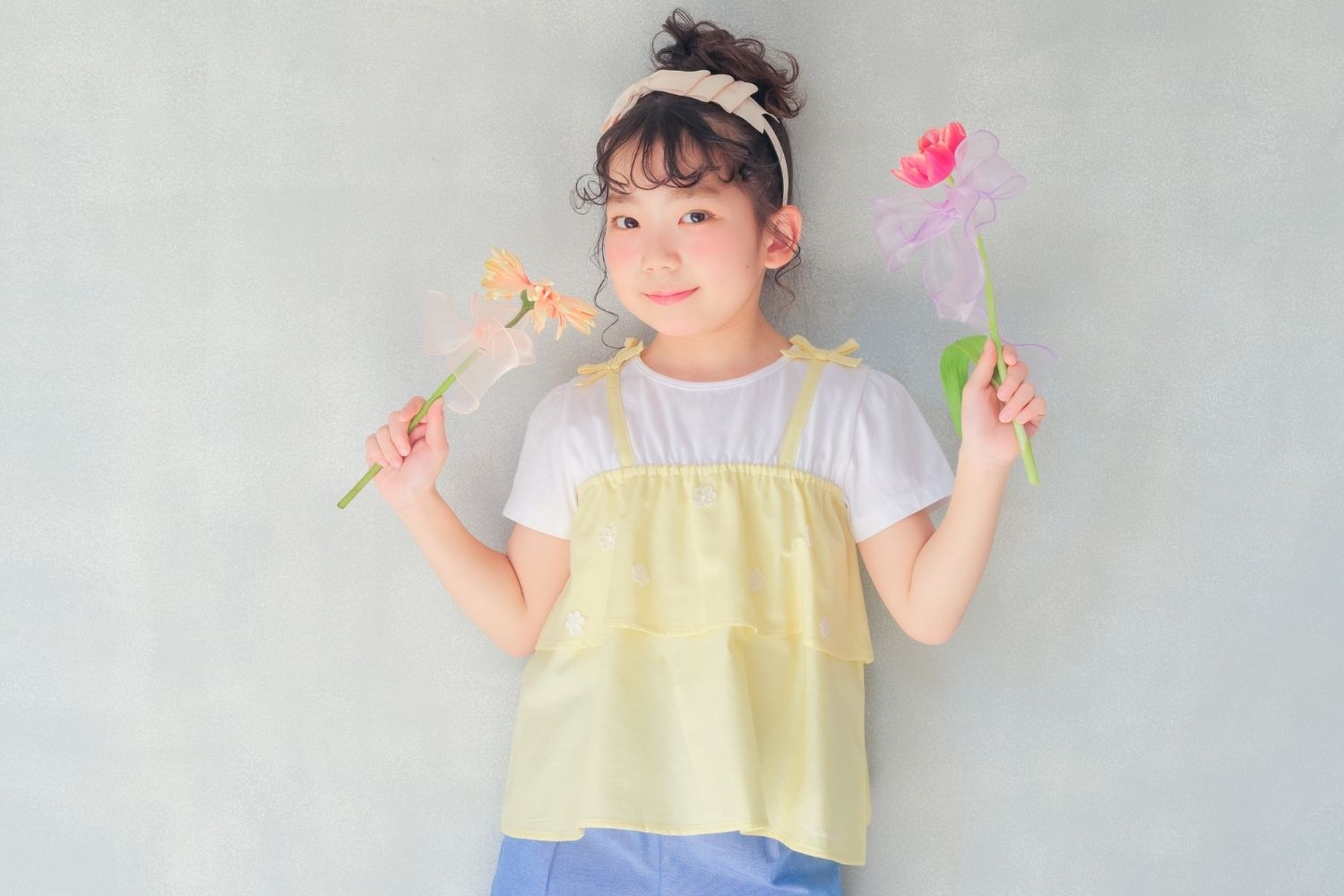 レイヤード風 モデル画像