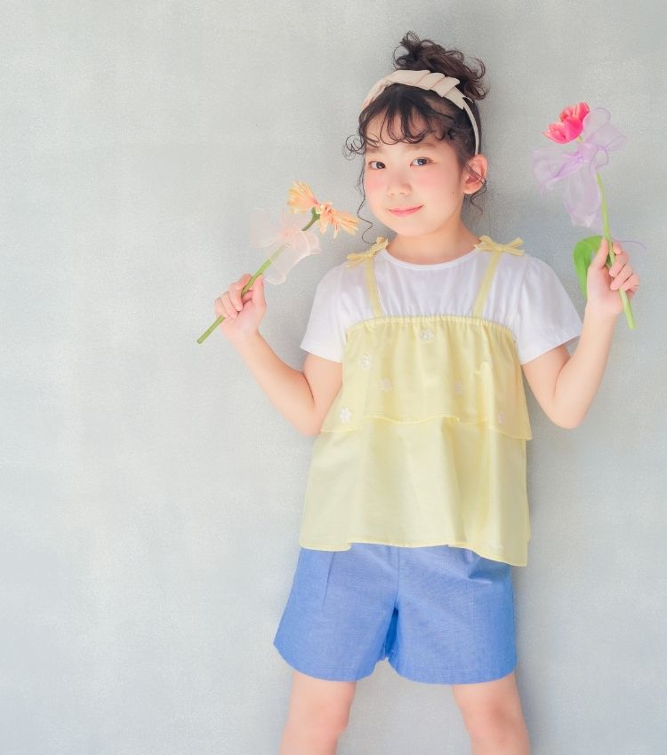 レイヤード風 モデル画像