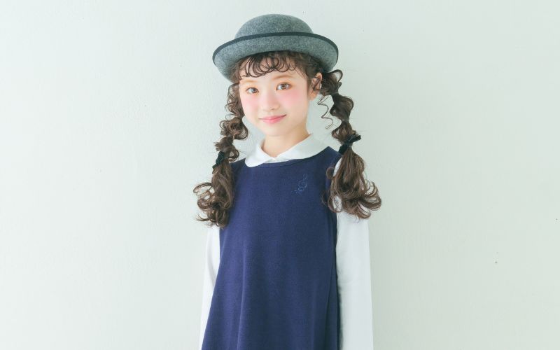 七五三 ネイビーアイテム モデル画像