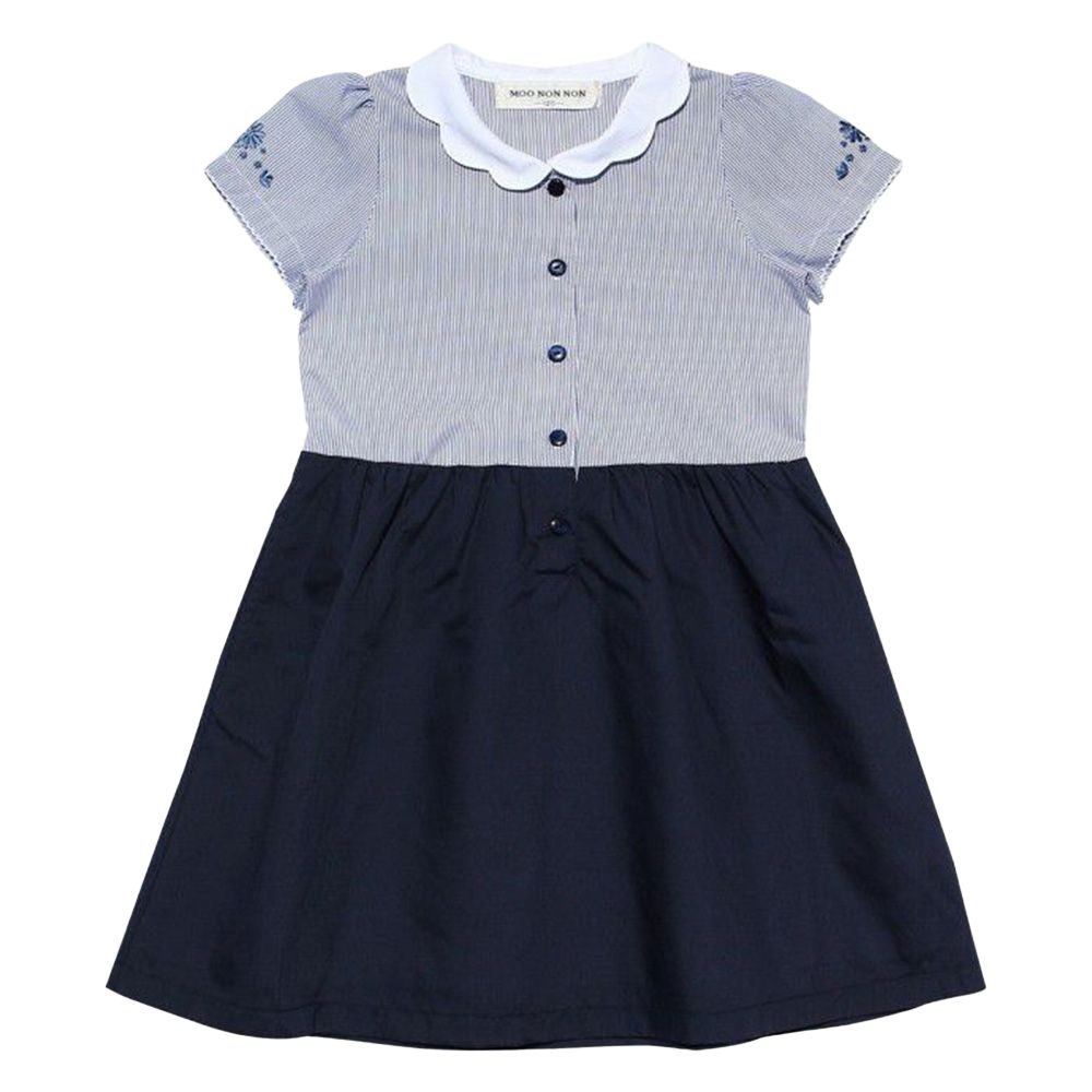 むーのんのん moononnon お受験 半袖ワンピース