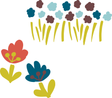 お花のイラスト