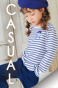 カジュアルのメニュー