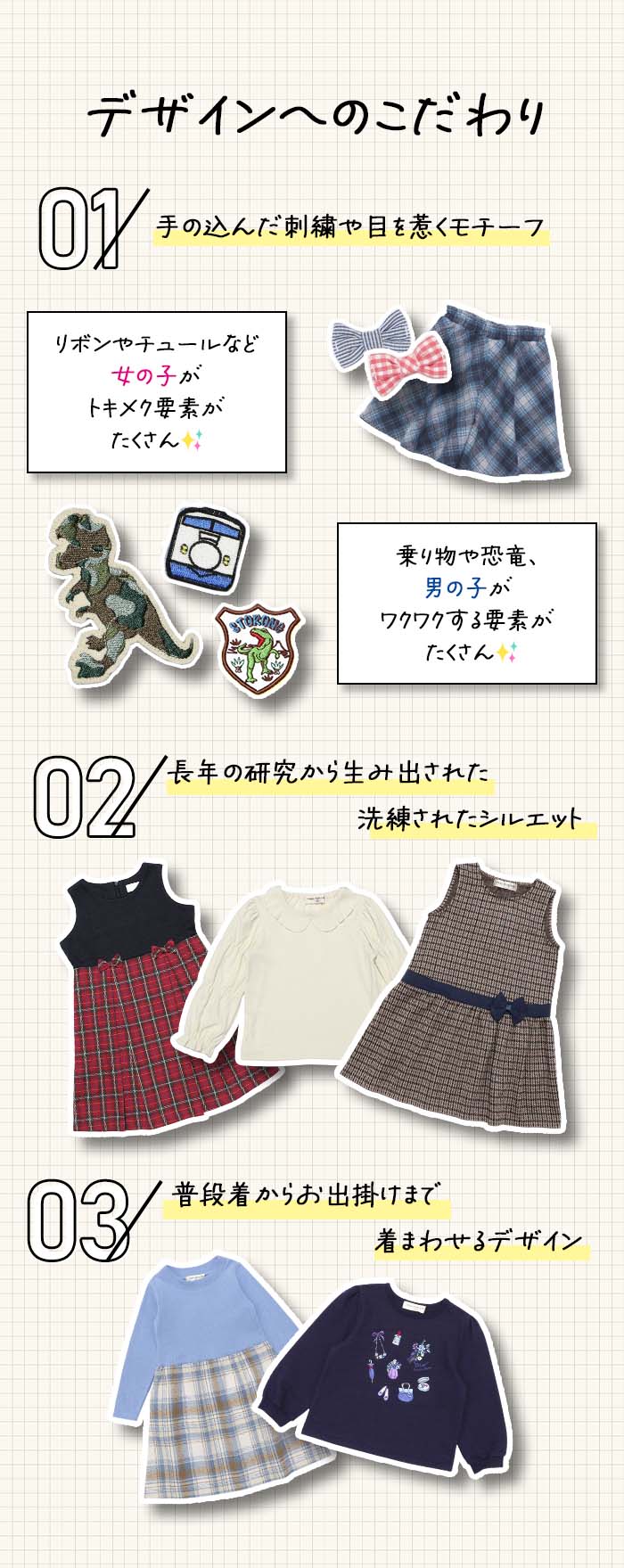 デザインへのこだわり