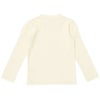 子供服 女の子 ハイネックＴシャツ 長袖 切替パフ袖 アイボリー(12) 背面