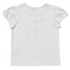 子供服 女の子 綿100％アクセサリー小物プリントTシャツ オフホワイト(11) 背面