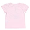ベビー服 女の子 ベビーサイズ綿100％女の子＆風船プリントTシャツ ピンク(02) 背面