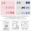 子供服 女の子 綿100％リボンプリント＆リボン付きラインストーンフリル袖