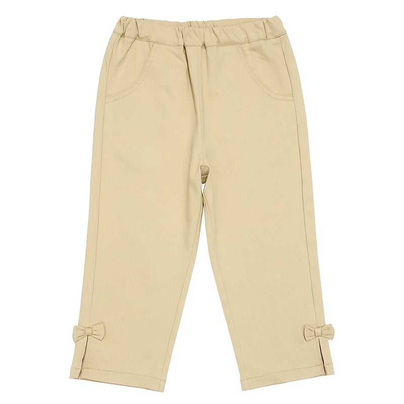 日本製チェック柄キュロットパンツ