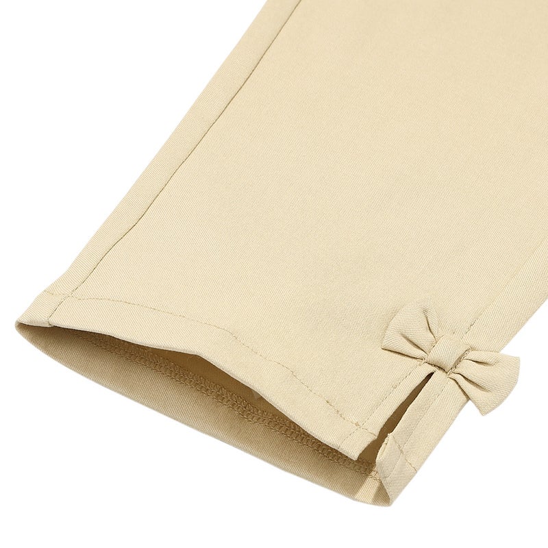 ギンガムチェック柄9分丈パンツ