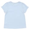 子供服 女の子 綿100％音符＆リボンモチーフTシャツ ブルー(61) 背面