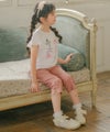 子供服 女の子 綿100％バレエプリントTシャツ