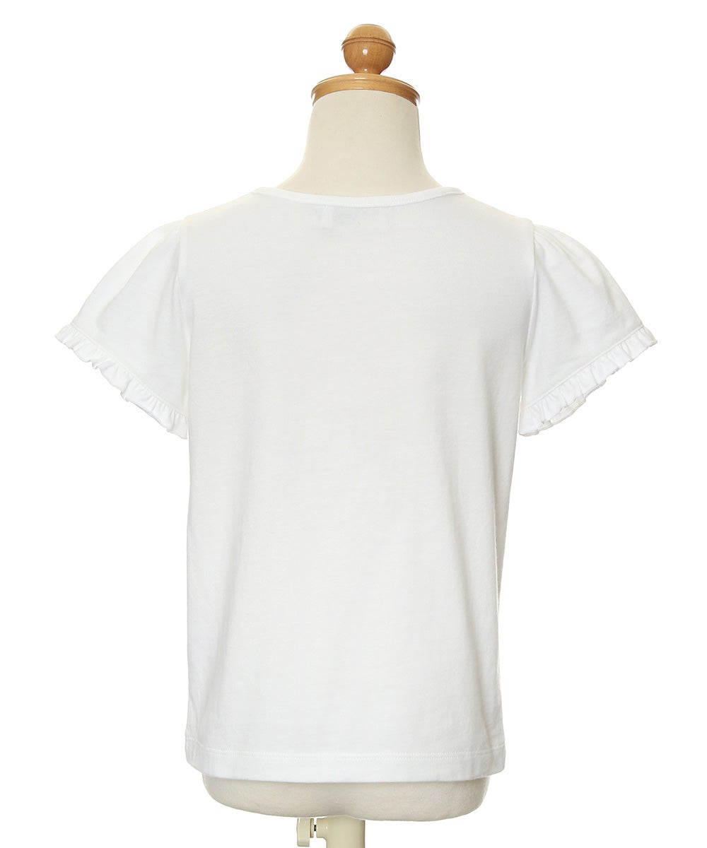 子供服 女の子 綿100％バレエプリントTシャツ