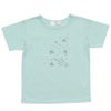 子供服 男の子 綿100％宇宙UFOプリントTシャツ グリーン(08) 正面