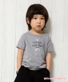 ベビー服 男の子 ベビーサイズ綿100％ギタープリント楽器シリーズTシャツ グレー(09) モデル画像1