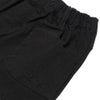 子供服 男の子 ウエストゴムポケット付きストレッチハーフパンツ ブラック(00) デザインポイント1
