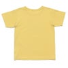 子供服 男の子 綿100％メッセージロゴプリントTシャツ イエロー(04) 背面