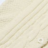 子供服 女の子 ケーブル編みニットカーディガン オフホワイト(11) デザインポイント1