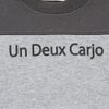 子供服 男の子 ロゴプリント＆カンガルーポケット裏毛トレーナー 杢ｸﾞﾚｰ(92) デザインポイント1