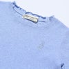 子供服 女の子 音符刺繍リブTシャツ ブルー(61) デザインポイント1