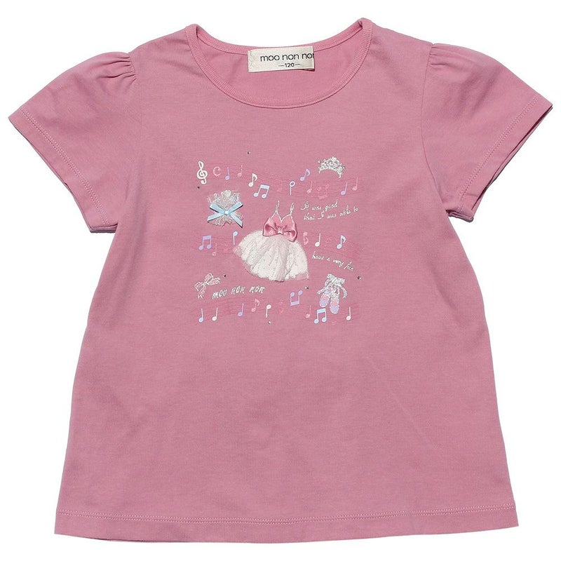 moononnonリピーター続出♥可愛すぎるプチプラTシャツ!綿100%音符プリントTシャツ