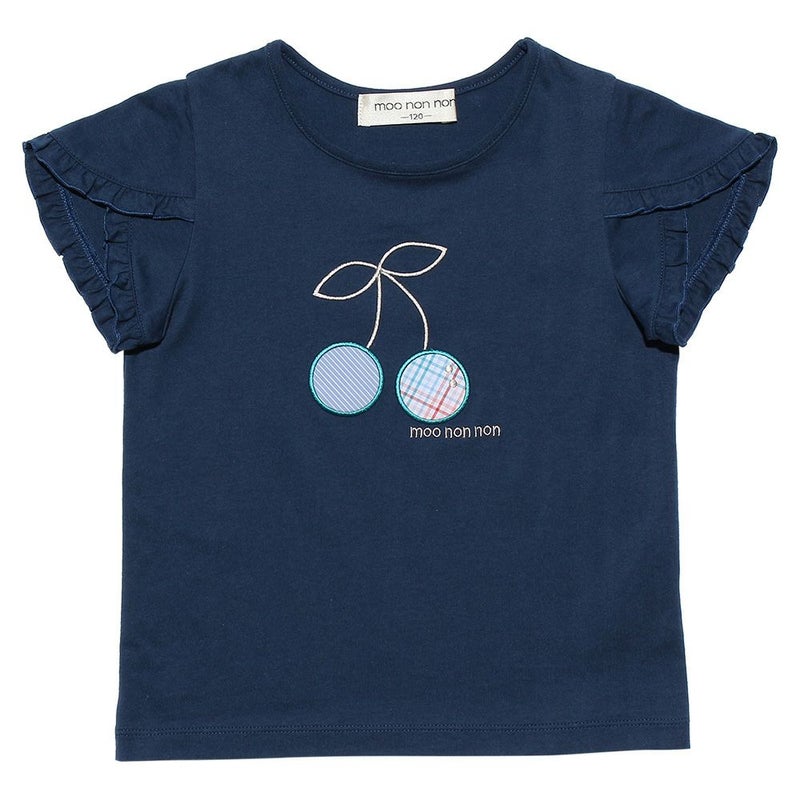 女の子ブランド・moononnonリピーター続出♥可愛すぎるプチプラTシャツ!さくらんぼモチーフTシャツ