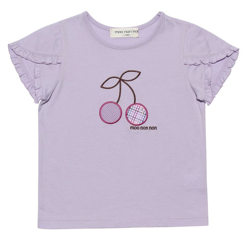 女の子ブランド・moononnonリピーター続出♥可愛すぎるプチプラTシャツ!さくらんぼモチーフTシャツ