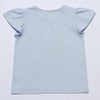 ベビー服 女の子 綿100％サマーアイテムモチーフつきTシャツ ブルー(61) 背面