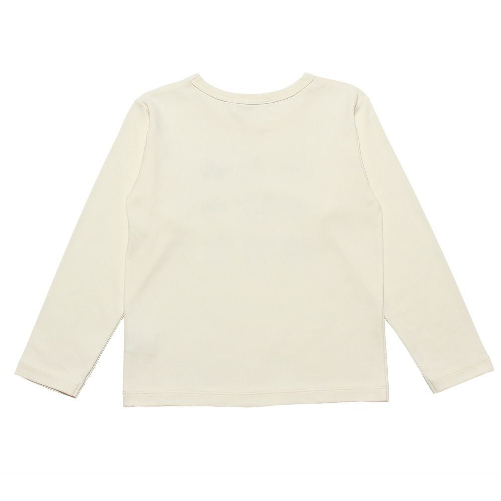 ベビー服 男の子 綿１００％乗り物プリントTシャツ オフホワイト(11) 背面