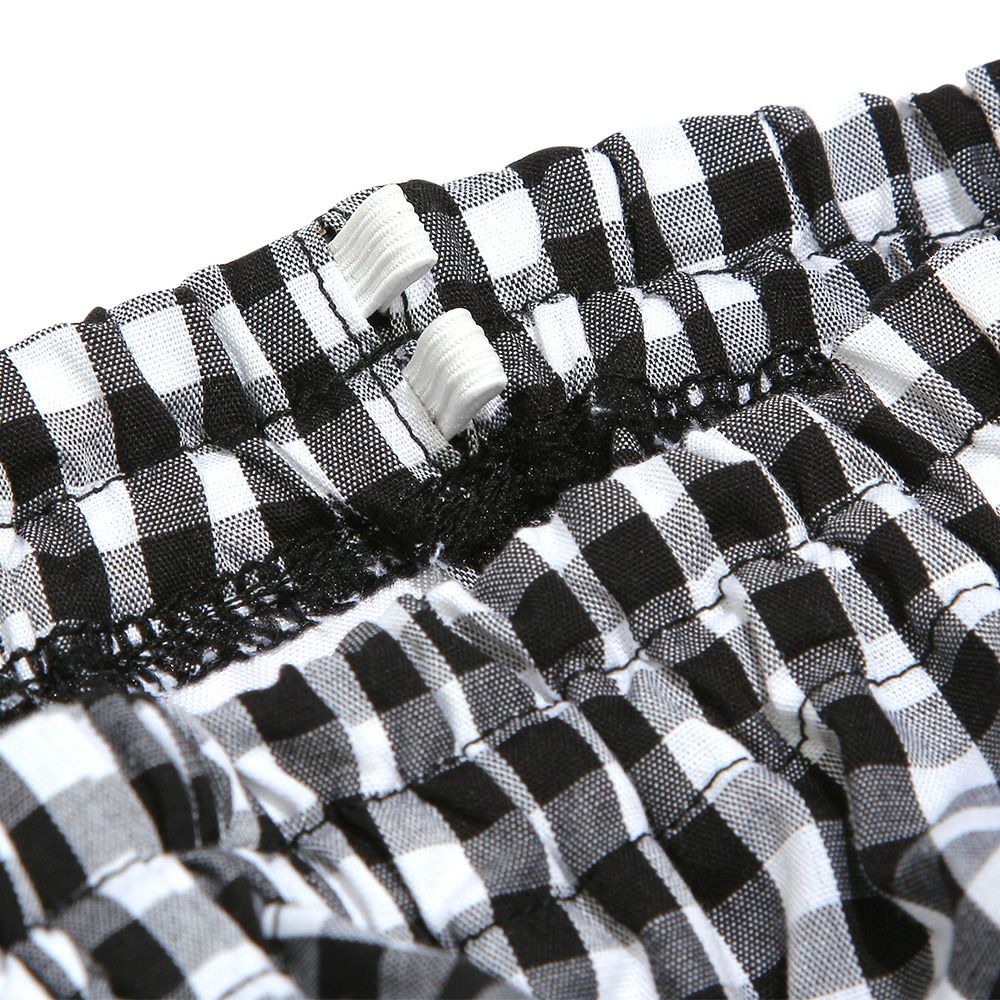 ギンガムチェック柄 フリル ブルマ かぼちゃパンツ｜ベビー・子供服