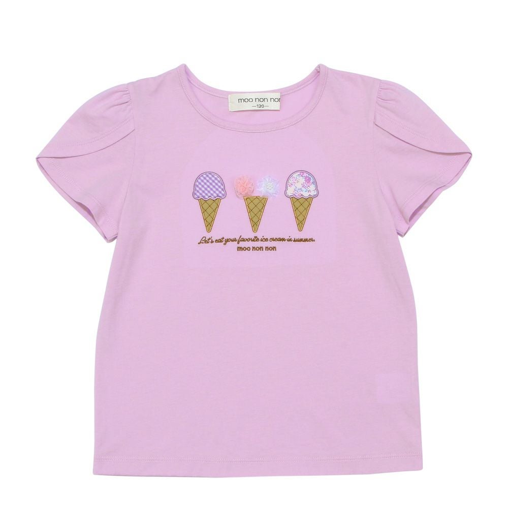 familiar Tシャツ 90サイズ アイスクリーム刺繍 Tシャツ｜ファミリア公式オンラインショップ | ファミリア公式サイト