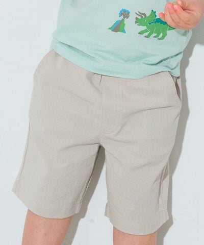 ベビー服 男の子 ストレッチ 無地 カラー ハーフパンツ