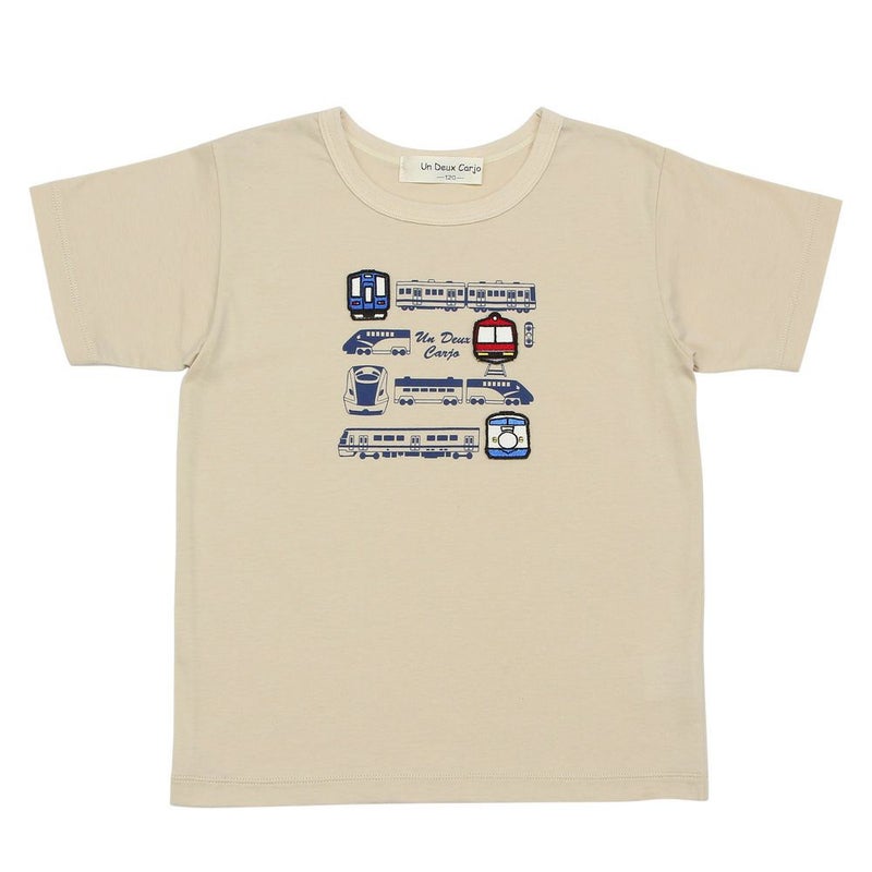 【男の子】安くて高見え!「プチプラ子供服」乗り物 プリント&ワッペン 綿100% Tシャツ
