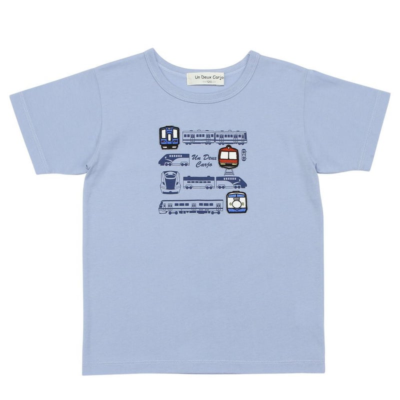 【男の子】安くて高見え!「プチプラ子供服」乗り物 プリント&ワッペン 綿100% Tシャツ