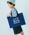 子供服 男の子 乗り物 電車プリント トートバッグ