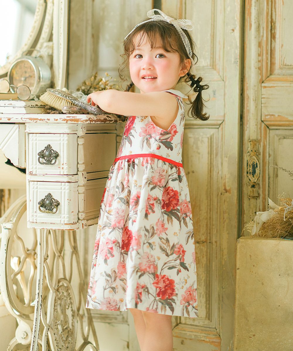 日本製 リバティプリント使用 花柄 ワンピース｜ベビー・子供服 通販