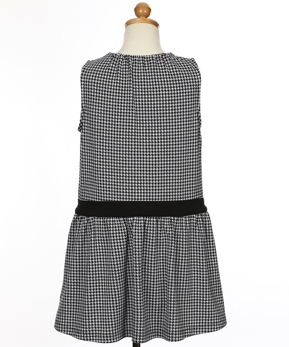 千鳥柄 リボンつき ワンピース｜ベビー・子供服 通販 moononnon むー