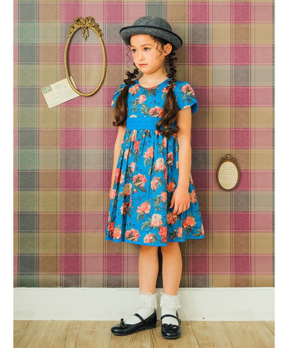 日本製 リバティプリント使用 花柄 ワンピース｜ベビー・子供服 通販