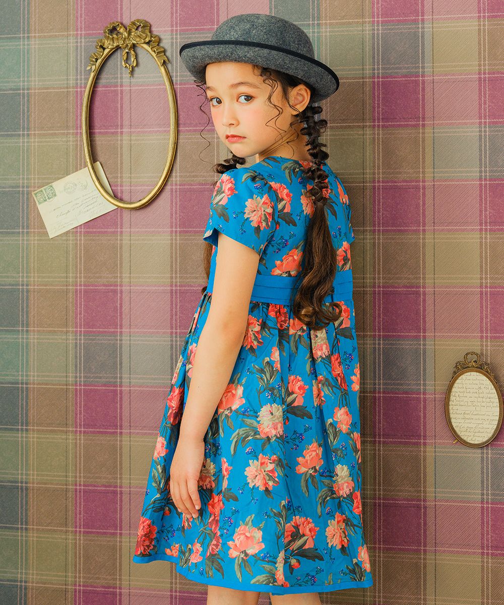 日本製 リバティプリント使用 花柄 ワンピース｜ベビー・子供服 通販