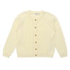 ベビー服 女の子 綿100％ ケーブルニット カーディガン オフホワイト(11) 正面