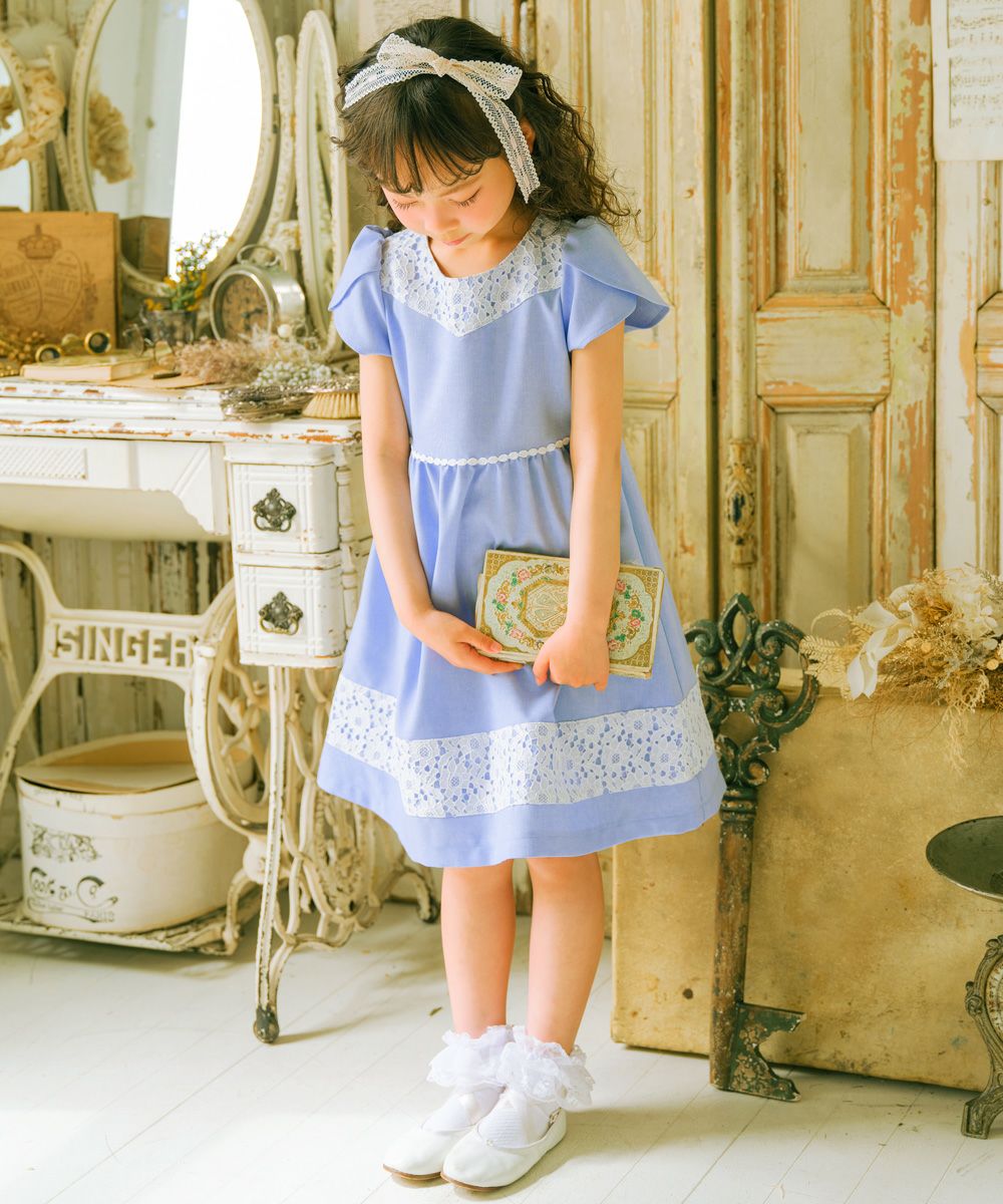 TIME SALE】日本製 花柄 レース ワンピース｜ベビー・子供服 通販