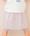 子供服 女の子 オリジナル花柄 チュールスカート