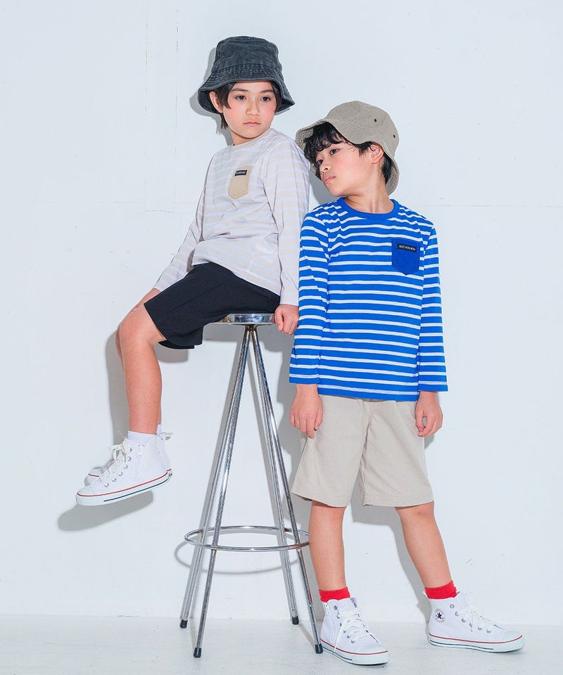 吸汗速乾・UVカット・肌触りなど機能性を重視/ボーダーTシャツ