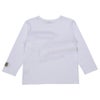 ベビー服 男の子 綿１００％ 乗り物 長袖 Tシャツ オフホワイト(11) 背面