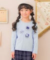子供服 女の子 こども服 子ども服 綿100％ ロンT トドラー キッズ ジュニア ラメ きらきら リボン モチーフ プリント
