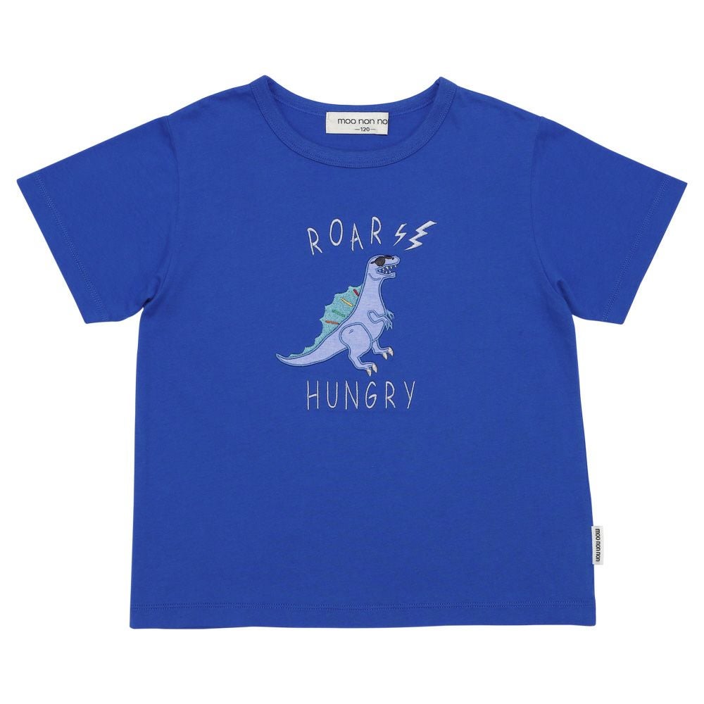 綿100％ 恐竜 刺繍 ロゴ Tシャツ｜ベビー・子供服 通販 moononnon むー