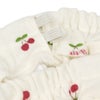 ベビー服 女の子 綿 さくらんぼ柄 プリント パンツ オフホワイト(11) デザインポイント2