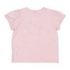 ベビー服 女の子 綿100％ マリン 貝殻 Tシャツ ピンク(02) 背面
