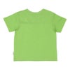 ベビー服 男の子 働く車 刺繍ワッペン Tシャツ グリーン(08) 背面