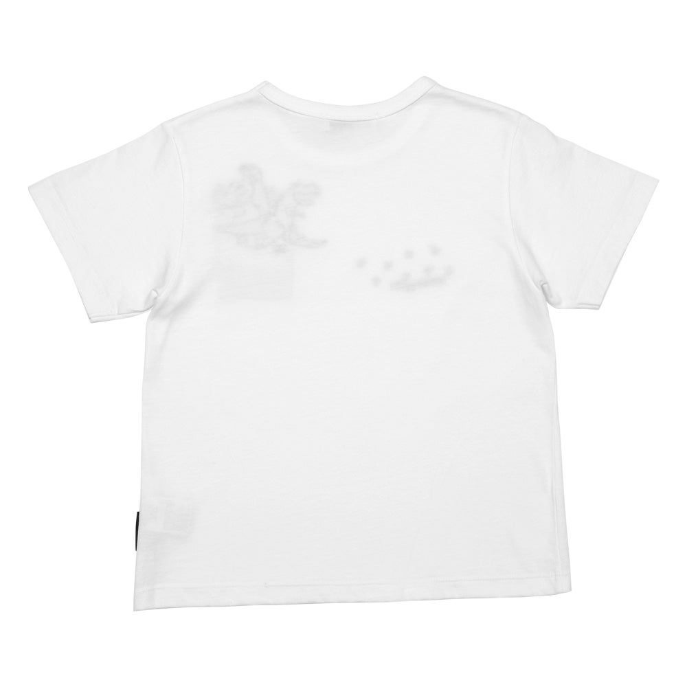 ベビー服 男の子 子ども服 こども服 キッズ カジュアル 恐竜 刺繍 　ポケット オフホワイト(11) 背面