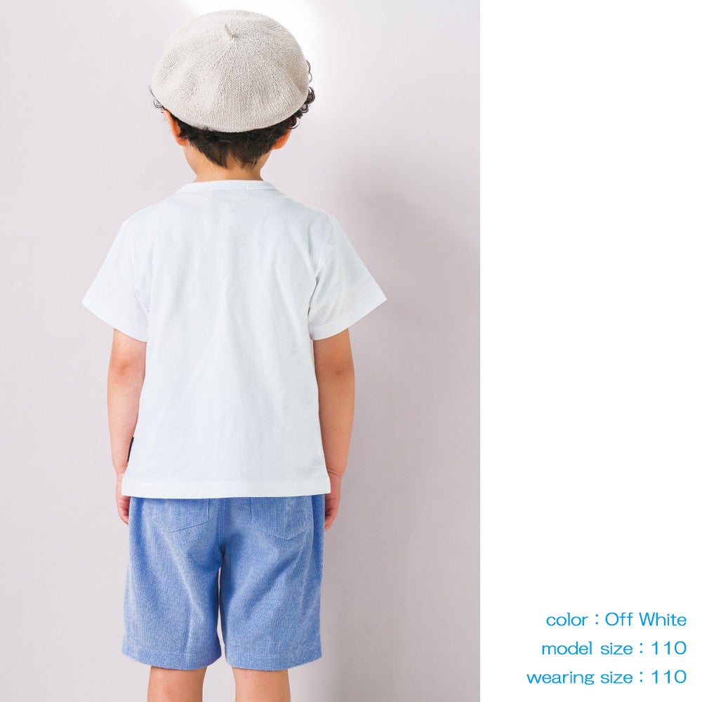 ベビー服 男の子 子ども服 こども服 キッズ カジュアル 恐竜 刺繍 　ポケット